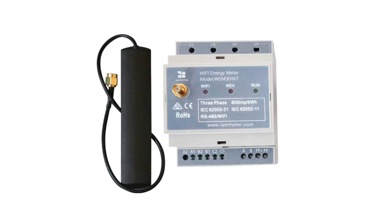 Three Phase Wi-Fi Energy Meter (WEM3046T)