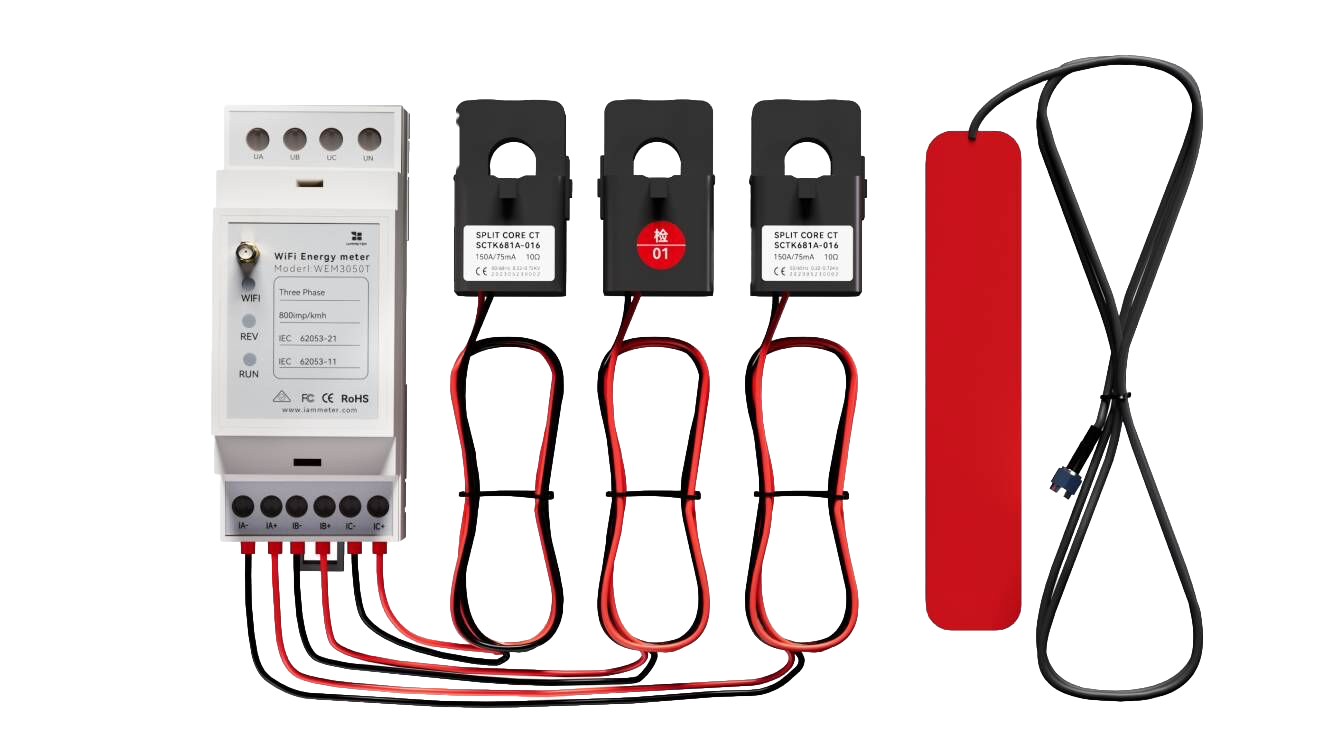 Three Phase Wi-Fi Energy Meter (WEM3050T)